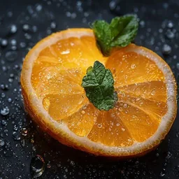 Orange Mint shisha flavor