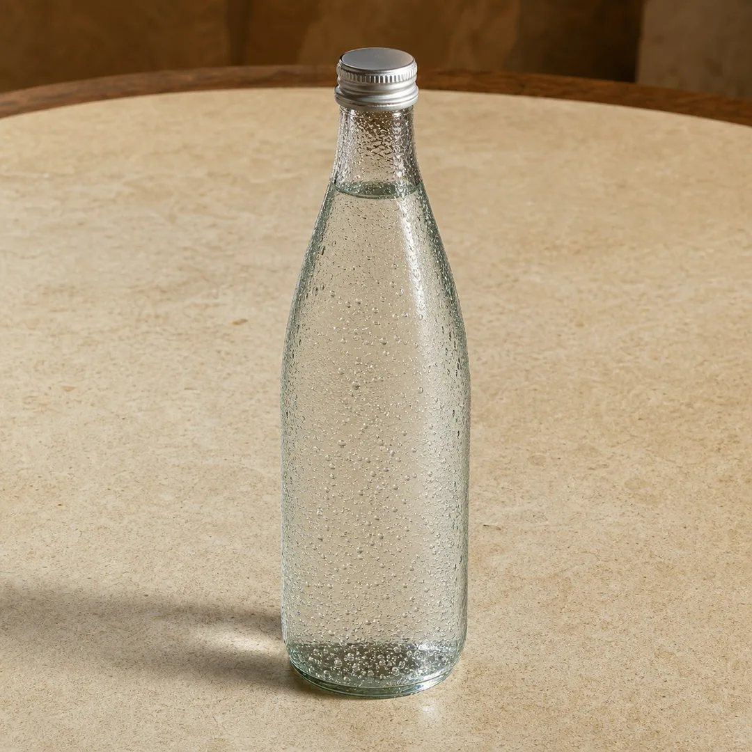 AI-assisted menu preview of Topo Chico for Mezze Cafe in South Austin