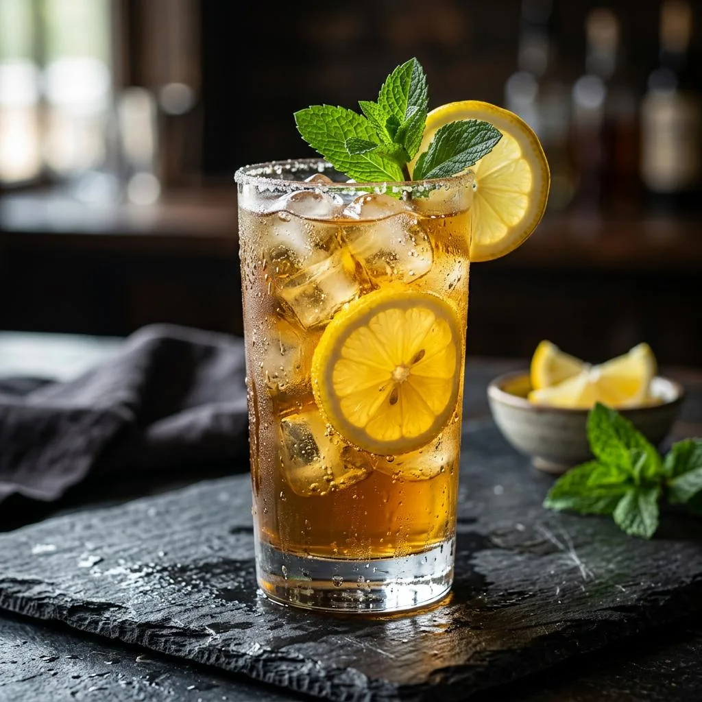 Iced Tea at Mezze Cafe Mediterranean Grill & Hookah Lounge, 504 W Oltorf St, Austin, TX 78704 - Fresh, authentic Mediterranean cuisine