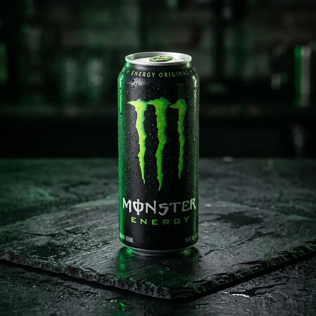 Monster energy drink, ice cold