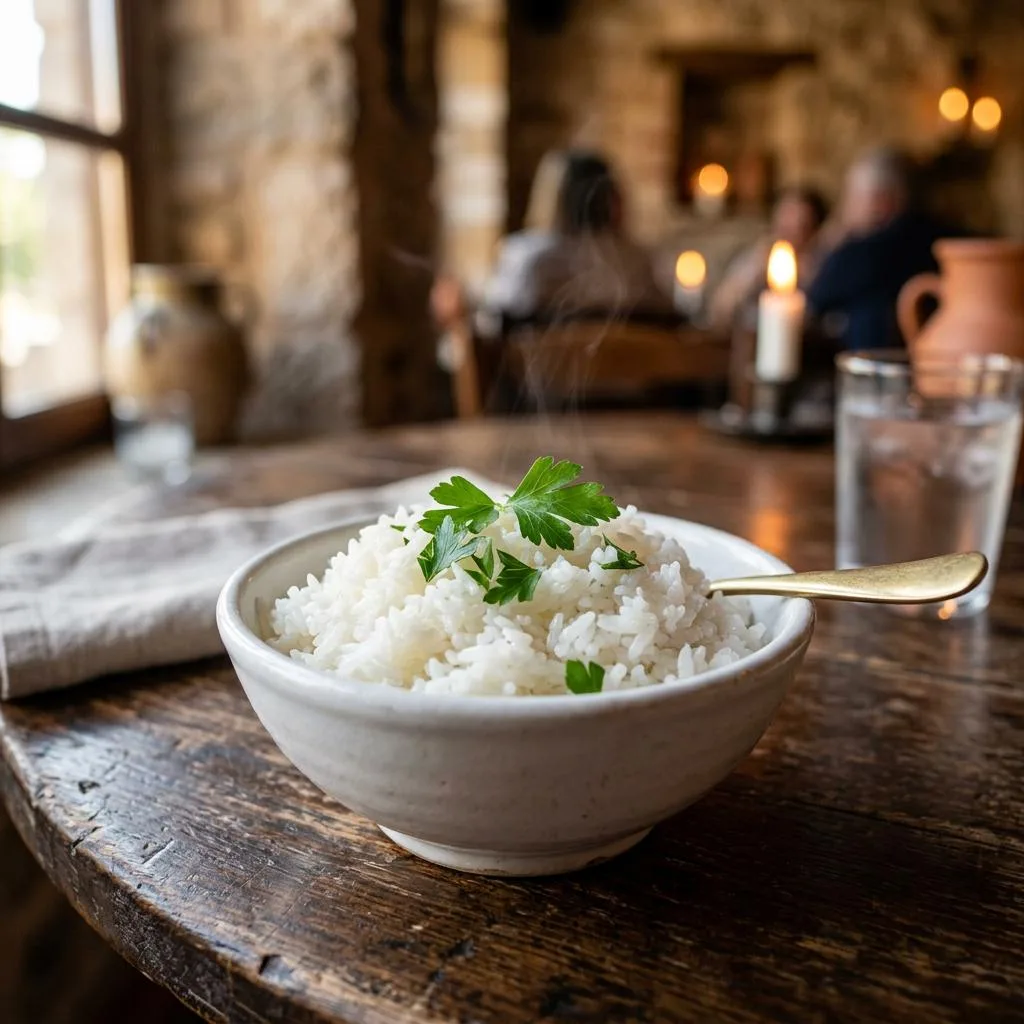 Fluffy Mediterranean-style rice