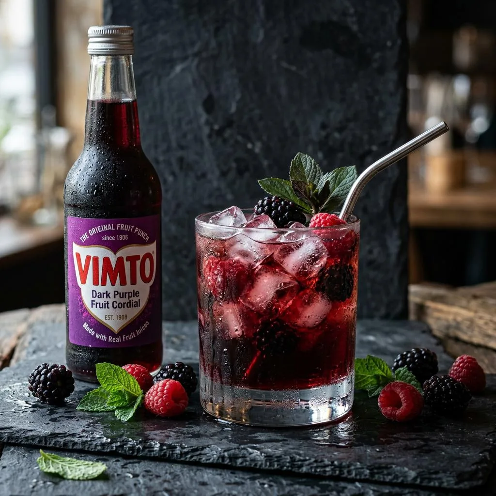 Vimto at Mezze Cafe Mediterranean Grill & Hookah Lounge, 504 W Oltorf St, Austin, TX 78704 - Fresh, authentic Mediterranean cuisine